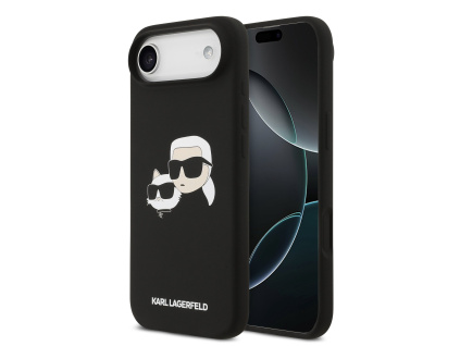 karl lagerfeld liquid silicone double heads magsafe zadni kryt pro iphone air black ie14339392