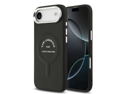 karl lagerfeld pu rsg logo magsafe zadni kryt pro iphone air black ie14425583