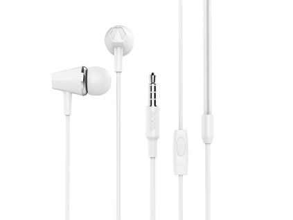Music univerzální sluchátka M34 s mikrofonem 3,5mm jack HOCO
