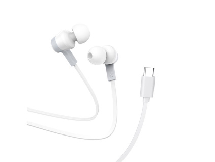 HOCO digitální sluchátka s mikrofonem USB-C