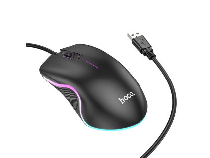 HOCO herní svítící PC myš