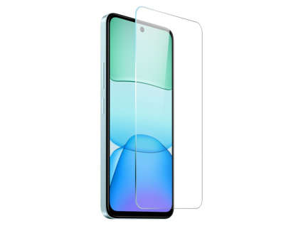 coque xiaomi redmi 13 4g transparente avec protecteur ecran en verre trempe