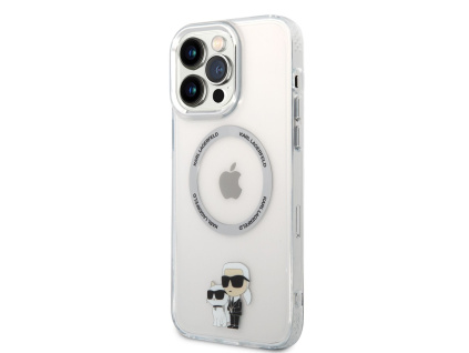 karl lagerfeld iml karl and choupette magsafe zadni kryt pro iphone 13 pro max transparent ie11401522