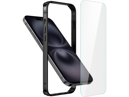 16 černá se sklem