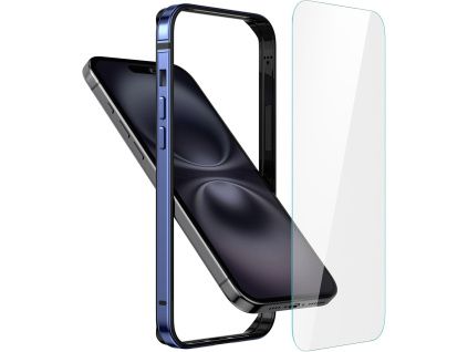 16 tmavě modrá se sklem