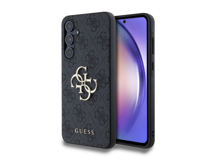 guess pu 4g metal logo zadni kryt pro samsung galaxy a55 5g grey ie12824801