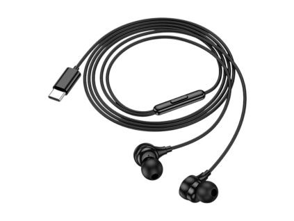 HOCO digitální sluchátka M116 s mikrofonem USB-C