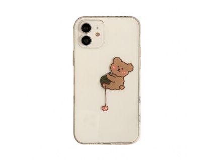 silikonový kryt medvídek pro iPhone 7 / 8 Plus