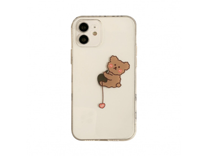 silikonový kryt medvídek pro iPhone 7/8Plus