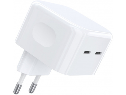 choetech dual usb c pd 35w wall charger