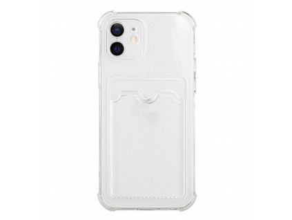 Anti shock průhledný silikonový obal s peněženkou pro iPhone 13/13 pro/13 mini/MAX (Typ iPhone 13 pro)