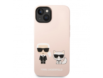 Karl Lagerfeld and Choupette silikonový kryt pro iPhone 14