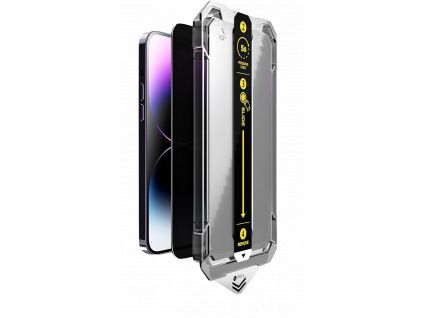 3D Privacy sklo s aplikátorem na iPhone 12 mini/12/12 Pro/12 Pro Max
