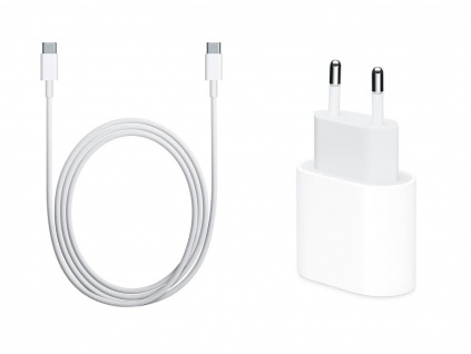 20W adaptér s USB-C / USB-C kabelem