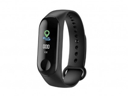 12440 fitness naramek m3 smart band s barevnym oled displejem smw00020