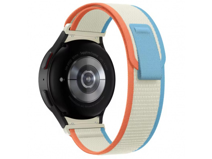 Trailový tah nylonový řemínek 20mm pro hodinky Samsung Galaxy Watch 3/4/5/6 / Galaxy Watch FE