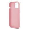 guess pu leather iridescent metal script zadni kryt pro iphone 15 pink image1 big ies12490417