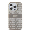 dkny pc tpu repeat pattern tonal stripe magsafe zadni kryt pro iphone 13 pro beige 1 big ies12853934