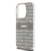 dkny pc tpu repeat pattern tonal stripe magsafe zadni kryt pro iphone 13 pro beige 1 big ies12853936