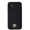 dkny pu leather repeat pattern stack logo magsafe zadni kryt pro iphone 11 black image1 big ies12800444