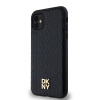 dkny pu leather repeat pattern stack logo magsafe zadni kryt pro iphone 11 black image1 big ies12800445