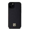 dkny pu leather repeat pattern stack logo magsafe zadni kryt pro iphone 13 black 1 big ies12799838