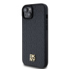 dkny pu leather repeat pattern stack logo magsafe zadni kryt pro iphone 13 black 1 big ies12799839