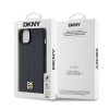 dkny pu leather repeat pattern stack logo magsafe zadni kryt pro iphone 13 black 1 big ies12799842