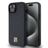 dkny pu leather repeat pattern stack logo magsafe zadni kryt pro iphone 13 black ie12802639
