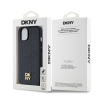dkny pu leather repeat pattern stack logo magsafe zadni kryt pro iphone 15 black 1 big ies12799878