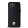 dkny pu leather repeat pattern stack logo magsafe zadni kryt pro iphone 15 black 1 big ies12799874