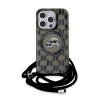 karl lagerfeld iml monogram crossbody k ch heads magsafe zadni kryt pro iphone 15 pro black ie12878701