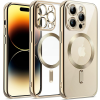 Silikonový průhledný kryt Magsafe s ochranou fotoaparátu pro iPhone 13 Pro Max