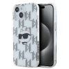 karl lagerfeld iml electroplated choupette head zadni kryt pro iphone 15 transparent ie12861883
