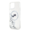 karl lagerfeld liquid glitter karl and choupette heads magsafe zadni kryt pro iphone 14 transparent 1 big ies12880142