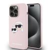 Karl Lagerfeld Liquid Silicone Double Heads Magsafe Zadní Kryt pro iPhone 14 Pro Max