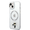 karl lagerfeld iml karl and choupette magsafe zadni kryt pro iphone 14 transparent ie10791378