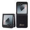 Guess PC/TPU Glitter Flakes Metal Logo Zadní Kryt pro Samsung Galaxy Z Flip 6