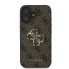 guess pu 4g metal logo zadni kryt pro iphone 16 brown 1 big ies13159969