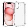 Antishock ultratenký průhledný silikonový obal iPhone 16/16 Plus
