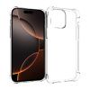 Antishock ultratenký průhledný silikonový obal iPhone 16 Pro/16 Pro Max
