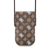 guess pu 4g peony multicolor taska na telefon brown ie13256952