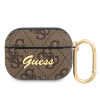 guess 4g script pc pu pouzdro pro airpods pro brown ie10069590