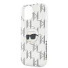 karl lagerfeld iml electroplated karl head zadni kryt pro iphone 15 transparent 1 big ies12859833