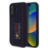 Red Bull Silicone Vertical Logo MagSafe Zadní Kryt pro iPhone 16 Tmavě modrý