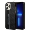 AMG Carbon Pattern Zadní Kryt pro iPhone 13 Pro Černý