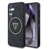 Guess IML 4G Glitter and Triangle Logo MagSafe Zadní Kryt pro Samsung Galaxy S25/S25+