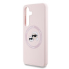 karl lagerfeld liquid silicone k ch heads magsafe zadni kryt pro samsung galaxy s25 pink image1 big ies13584382