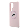 karl lagerfeld liquid silicone k ch heads magsafe zadni kryt pro samsung galaxy s25 ultra pink image1 big ies13587900