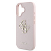 guess pu grained 4g metal logo zadni kryt pro iphone 16 pink 1 big ies13655664